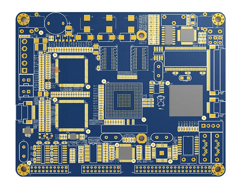 PCB  Xanh Dương, Mạ Vàng